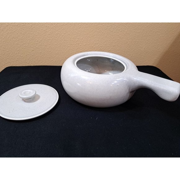 Russel Wright Granite Gray Tureen Bowl With Lid American Modern Steubenv… - Picture 3 of 4